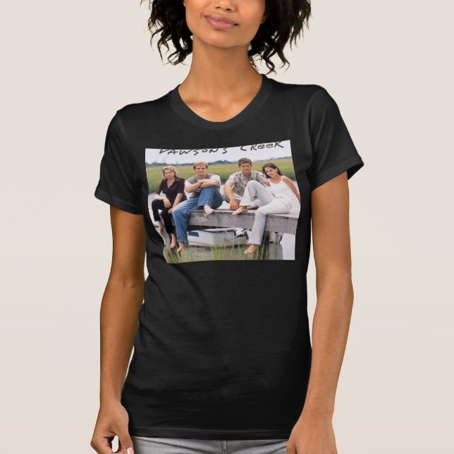 T-shirt Dawsons Creek cast Dawson Leery Joey Potter Pacey (Devant)