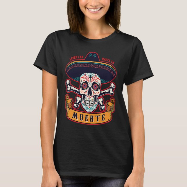 T-shirt Day Of The Dead  by Coco Miguel (Devant)