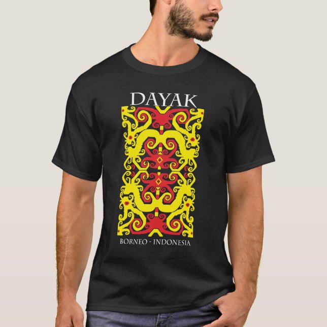 T-shirt dayak (Devant)