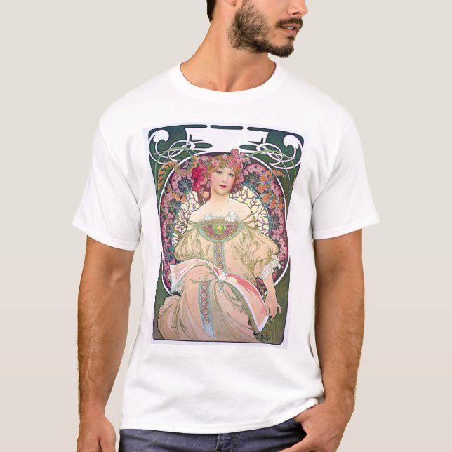 T-shirt Daydream (printemps), Mucha (Devant)