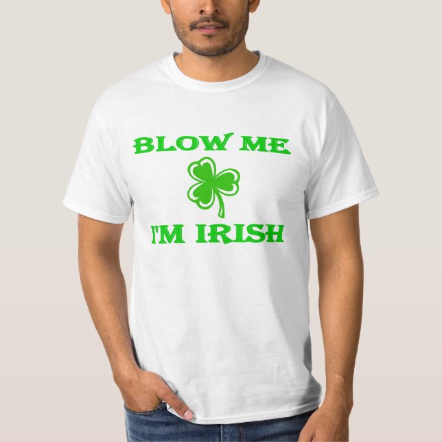 T-shirt DayDrinker me soufflent que je suis irlandais (Devant)