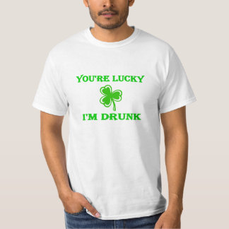 T-shirt DayDrinker vous êtes chanceux je suis ivres