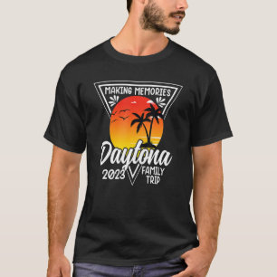 T-shirt Daytona Beach Famille Vacation 2023 Famille Trip G