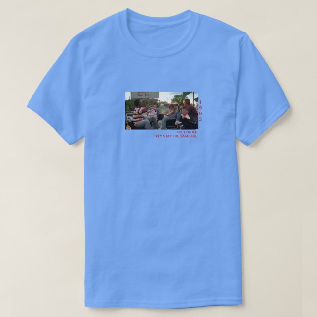 T-SHIRT DAZED AND CONFUSED, 1993 (Design devant)
