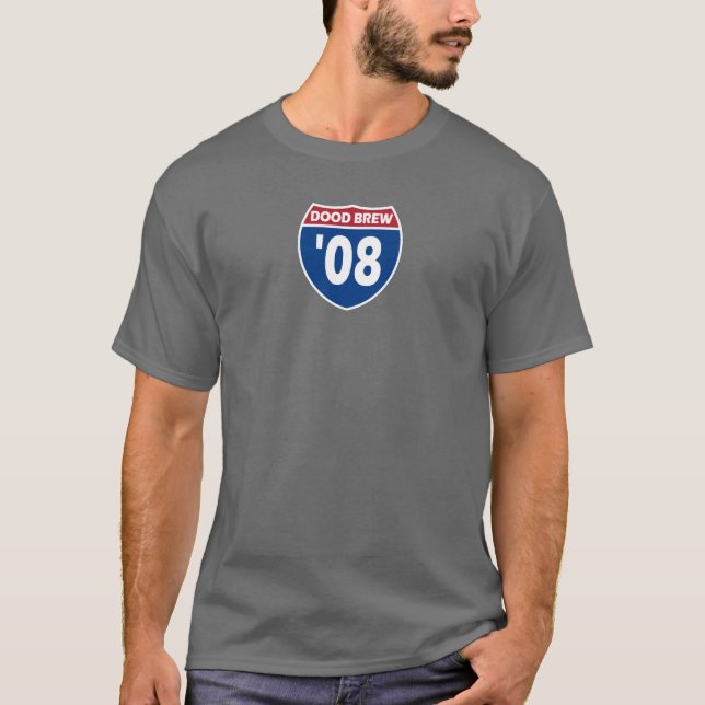 T-shirt DB08 - Chemise de visite - gris-foncé (Devant)