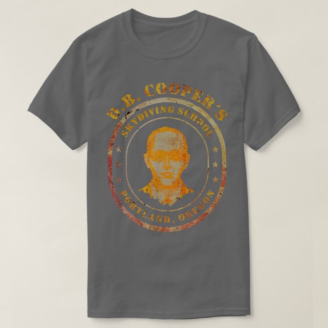 T-shirt DB Cooper  (Design devant)