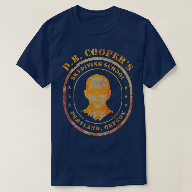 T-shirt DB Cooper  (Design devant)
