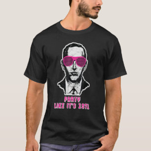 T-shirt Db Cooper fait la fête comme si c'était 1971 Hist