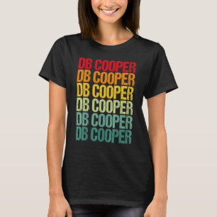 T-shirt Db Cooper Rétro Vintage