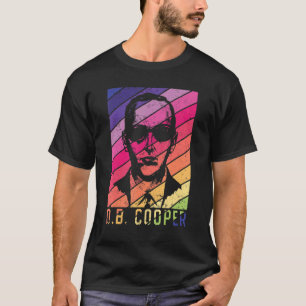T-shirt Db Cooper Vintage Rainbow 1971 Skyjacking Heist Hi