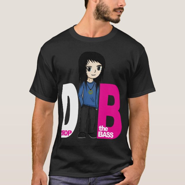T-shirt DB Drop The Bass (NOUVEAU) (Devant)
