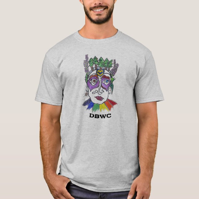 T-shirt DBWC Queen - Lumière Homme (Devant)
