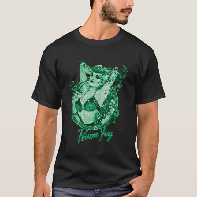 T-shirt Dc Bombshells Poison Ivy Character (Devant)