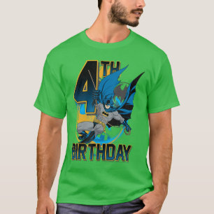 T-shirt DC Comics Batman 4e anniversaire Bat Swing Action
