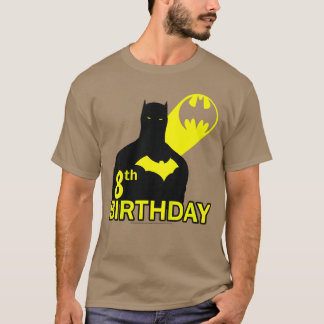 T-shirt DC Comics Batman 8th Birthday Silhouette girl