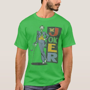 T-shirt DC Comics Batman The Joker Sourire Style Vintage D