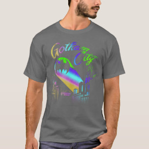 T-shirt DC Comics Fierté Batman Gotham City Arc-en-ciel dr