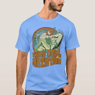 T-shirt DC Comics Poison Ivy Rétro Earth Day garçon