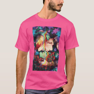 T-shirt DC Comics Pride Harley Quinn Poison Ivy Toucher le
