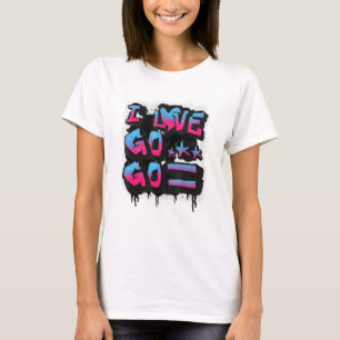 T-shirt Dc I Love Go Music Pour Enfants Et Adultes 1