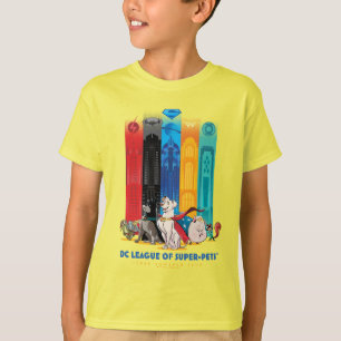 T-shirt DC League of Super-Pets Metropolis Towers