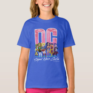 T-shirt DC Super Hero Girls Lineup