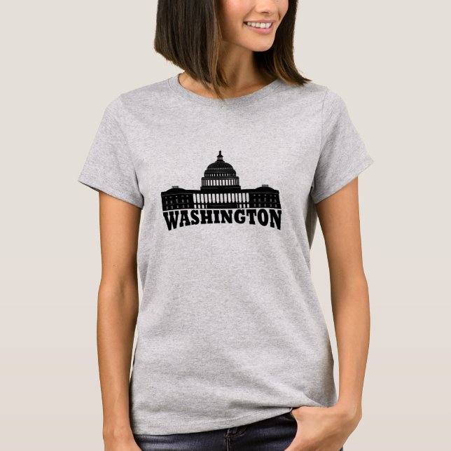 T-shirt dc washington (Devant)