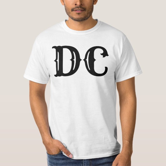 T-shirt DC (Washington DC) (Devant)