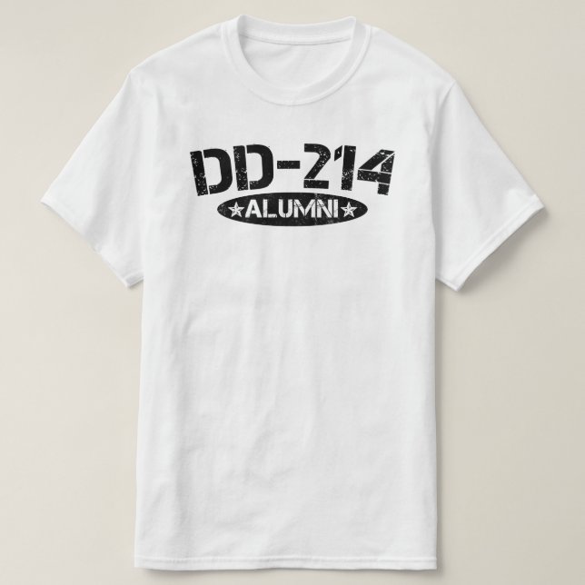 T-shirt dd-214 (Design devant)