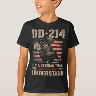T-shirt Dd-214 c'est une chose de vétéran fierté militaire