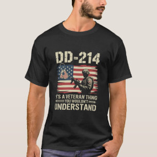 T-shirt DD-214 C'est une chose de vétéran que vous ne comp