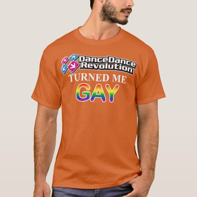 T-shirt DDR m'a rendu gay (Devant)
