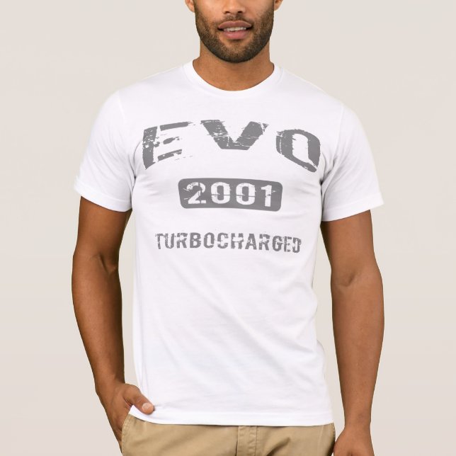 T-shirt de 2001 EVO (Devant)