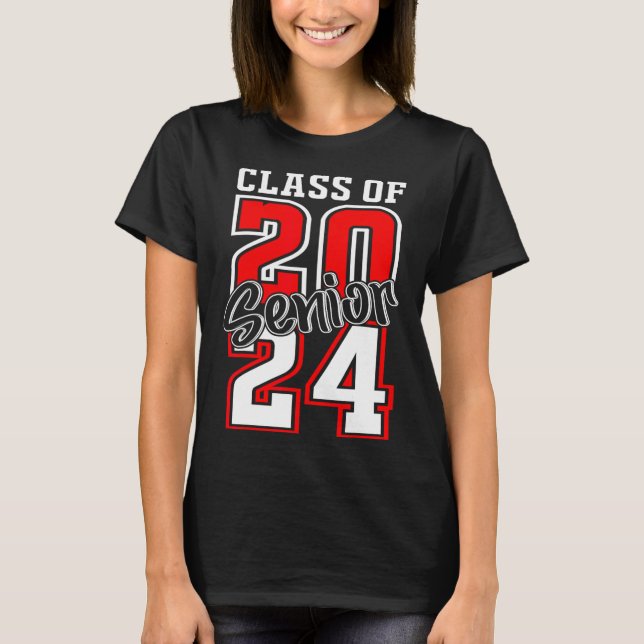 T-shirt De 2024 Secondaire 24 Chemise Lycée Par (Devant)