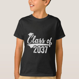 T-shirt De 2037 Augmenter Avec Moi Jardin D'Enfants Diplôm