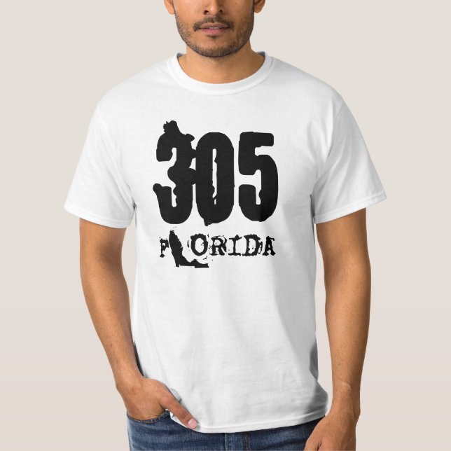 T-shirt de 305 Miami (Devant)