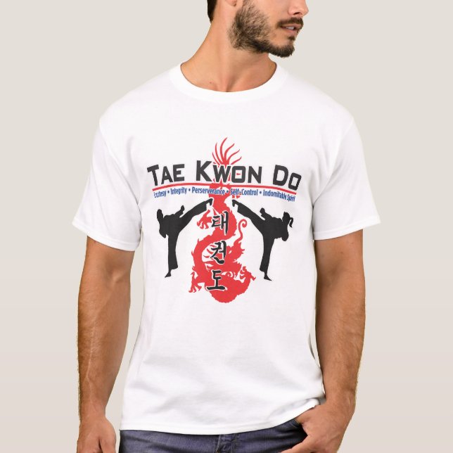 T-shirt de 316 le Taekwondo (Devant)