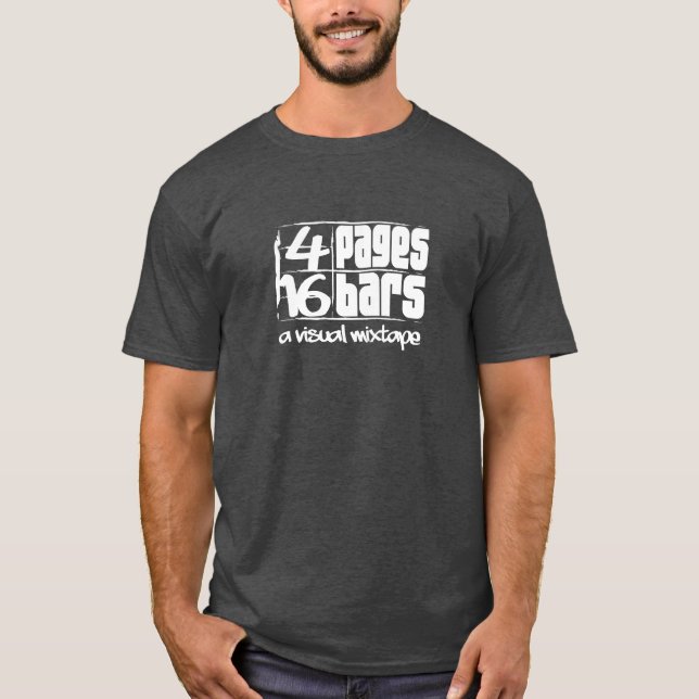 T-shirt de 4 barres Pages|16 (Devant)