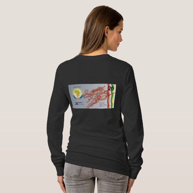 T-shirt de "AfriKin" (Dos entier)