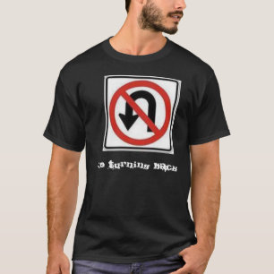 T-shirt de "aucun tour d'U" des hommes