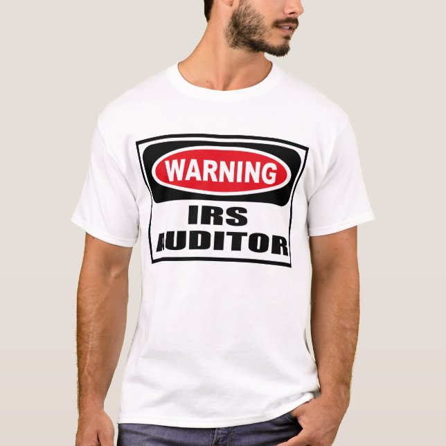 T-shirt de avertissement de COMMISSAIRE AUX (Devant)