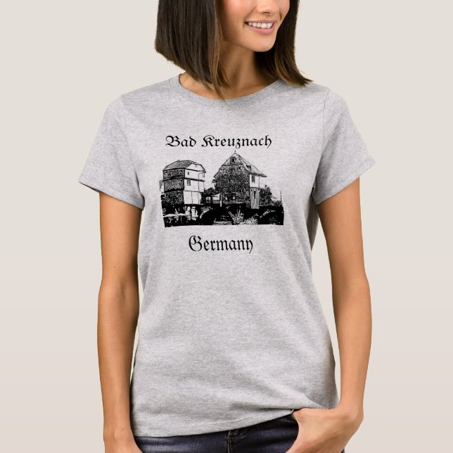 T-shirt de Bad Kreuznach BridgeHouse des femmes (Devant)