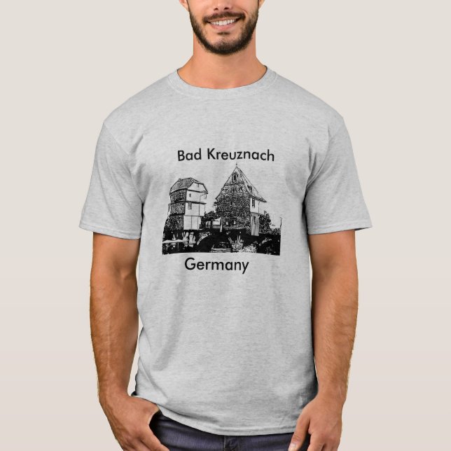 T-shirt de Bad Kreuznach BridgeHouse des hommes (Devant)