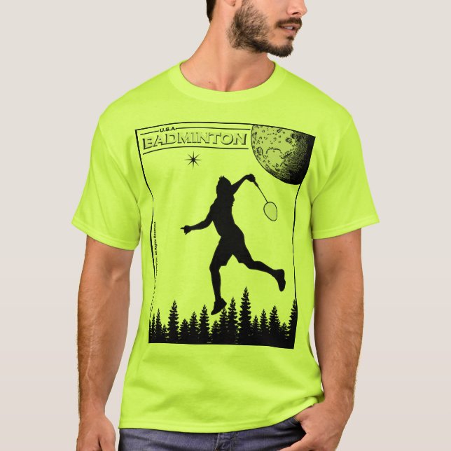 T-Shirt de Badminton U.S.A. (Devant)