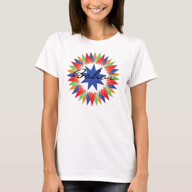 T-shirt de Baha'i (Devant)