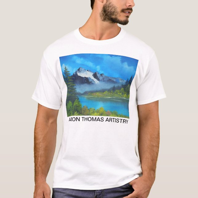T-shirt de baie de glacier (Devant)
