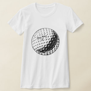 T-shirt de balle de golf