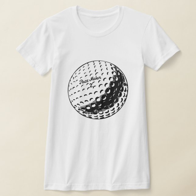 T-shirt de balle de golf (Poser)