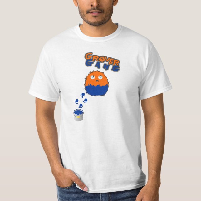 T-shirt de bande de Grover (Devant)