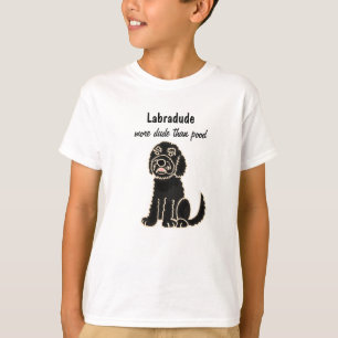 T-shirt de bande dessinée de Labradoodle de BA